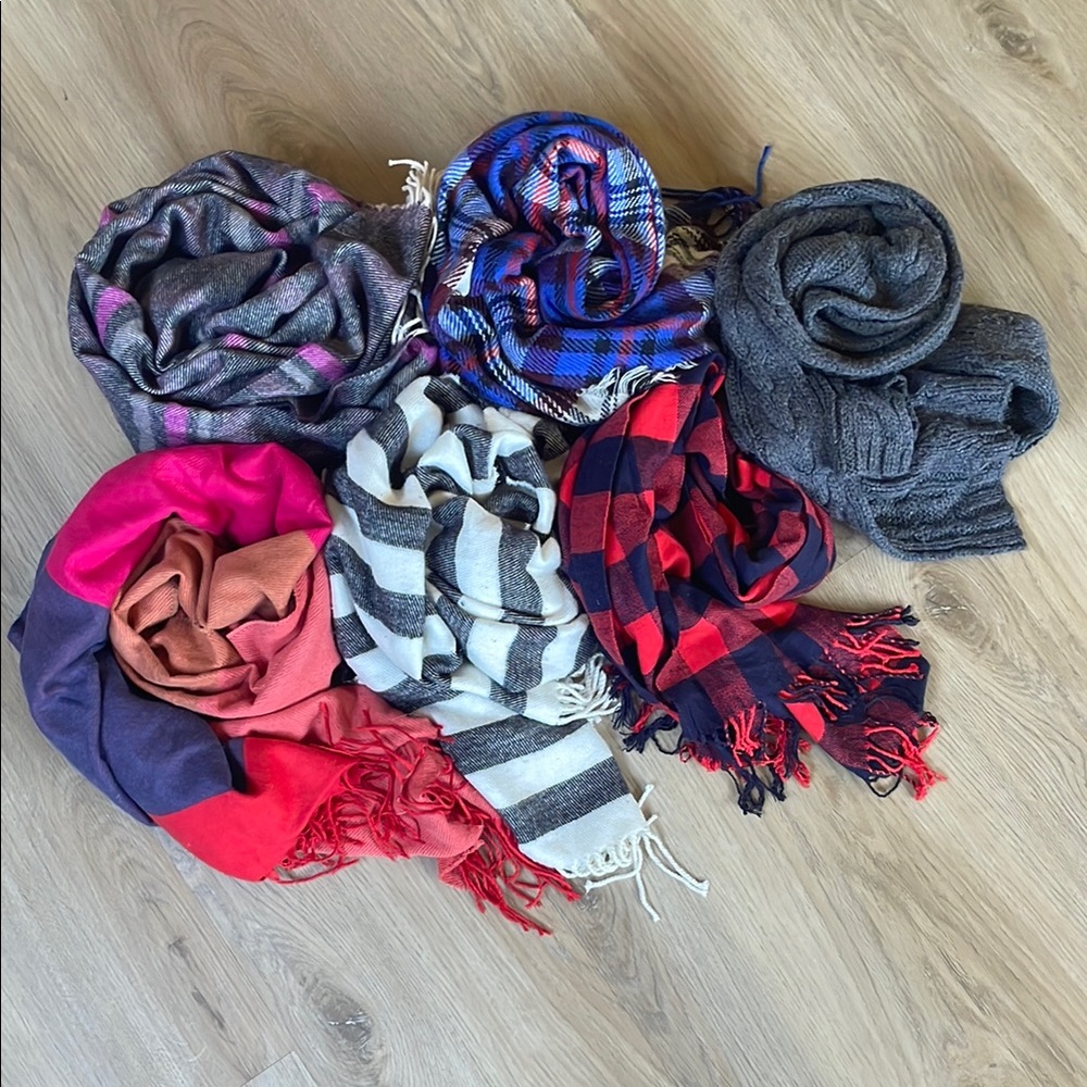 Stylish Women's Scarf Collection - Multicolor
